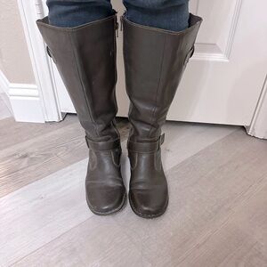 BOC Riding Boots size 7 M - wide calf dark brown
